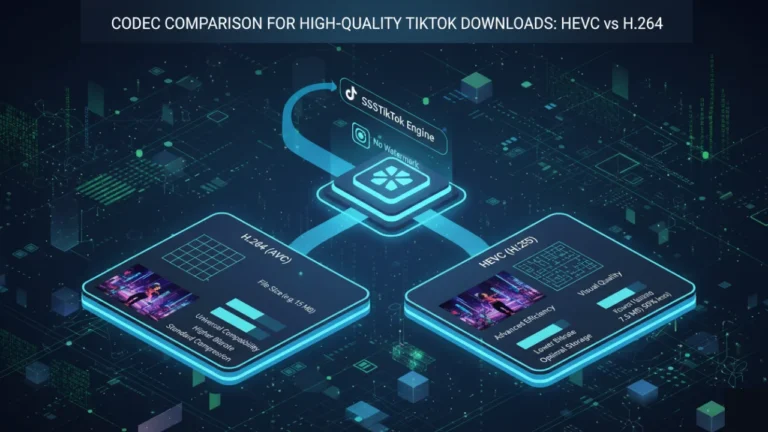 HEVC vs. H.264: Choosing the Best Codec for High-Quality TikTok Downloads